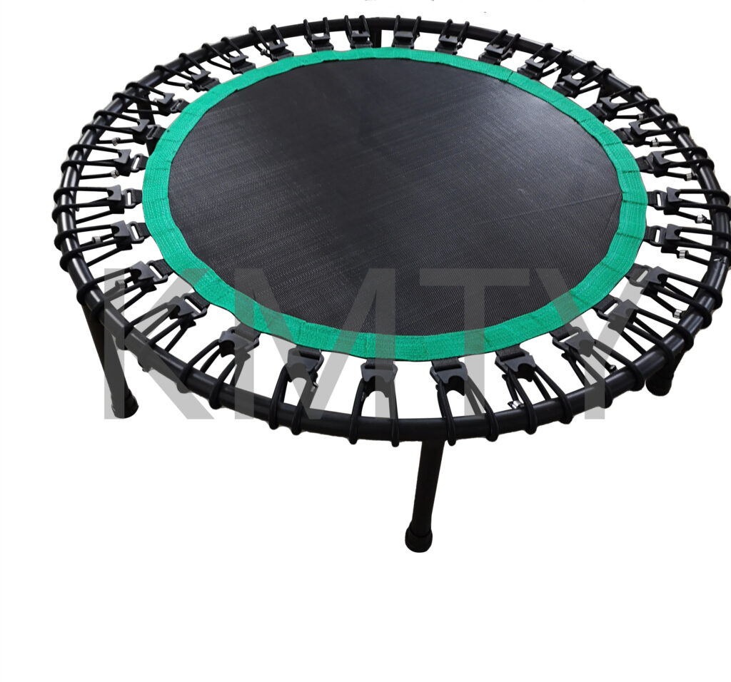 mini trampoline with pad bungee cord